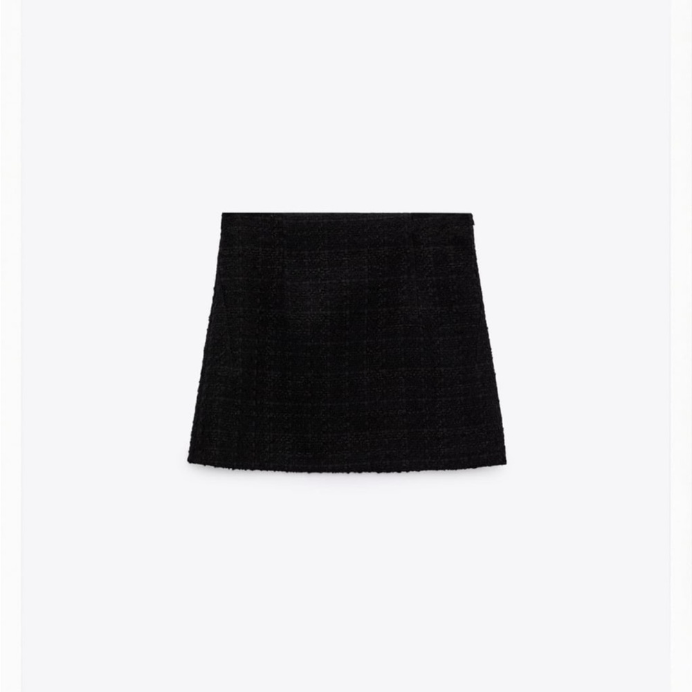 Zara Textured Mini Skirt